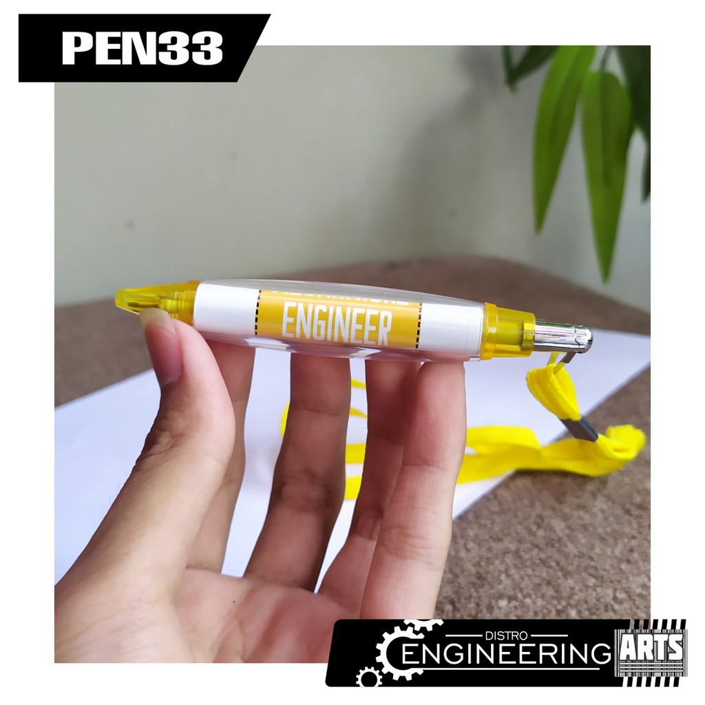 

Pulpen Kalung Kuning Full Sticker MECHANICAL ENGINEER - PEN33