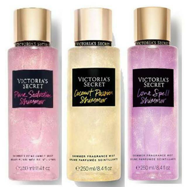 PARFUM VICTORIA SECRET SHIMER/BODY MIST VICTORIA UKURAN BESAR 250 ML