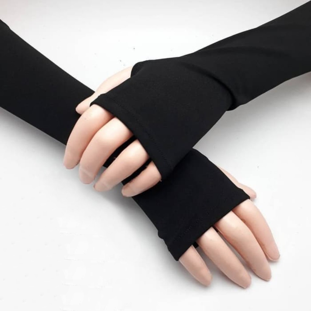Handsock Manset Tangan Jempol / Handsock jempol / manset tangan / sarung tangan muslimah