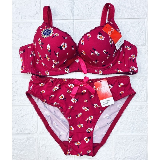 BH Set | Bra Set + Cd SOREX 17094 Pakai Kawat dan Busa Sedang