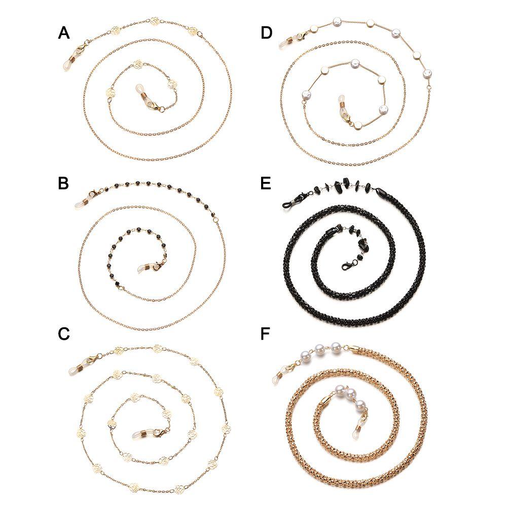 R-bunga Kacamata Rantai Wanita Berongga Keluar Rose Deco protectionLanyard