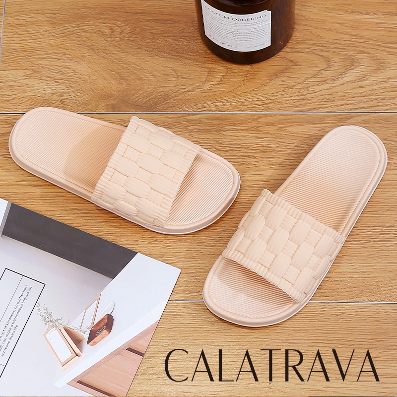 SANDAL JELLY WANITA CALATRAVA SENDAL WANITA SANDAL SLOP ANTI SLIP WANITA l V202-A41