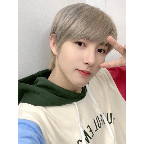 (bisa cod) jaket hoodie renjun beautiful enough/jaket hoodie renjun nct/nct merch