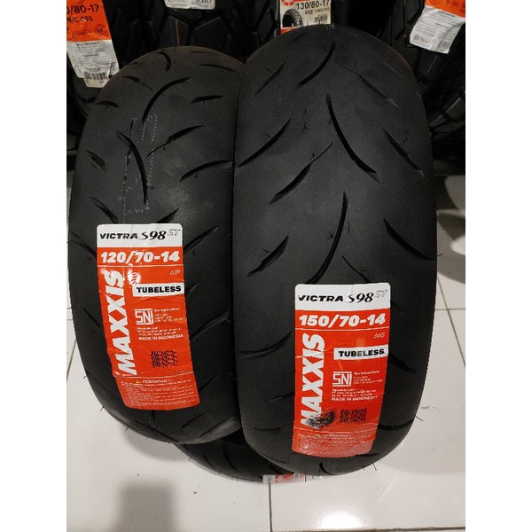 maxxis Victra ring 14 120/70 &amp; 150/70-14