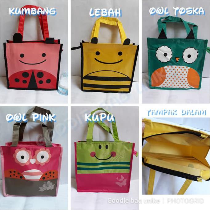 

Jinjing Parasut Animal Tas Souvenir Goody Bag Ulang Tahun Anak