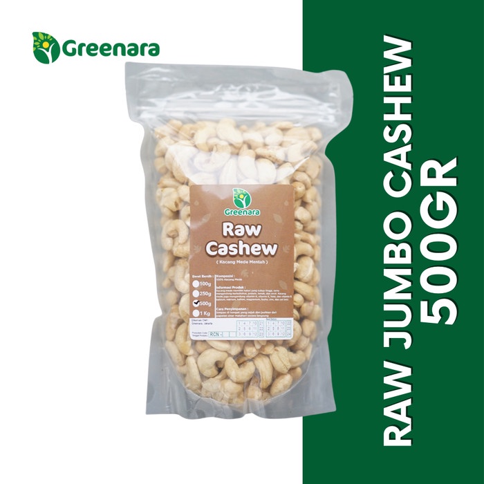 

Raw Cashew 500gr / Kacang Mede / Mete - BARU