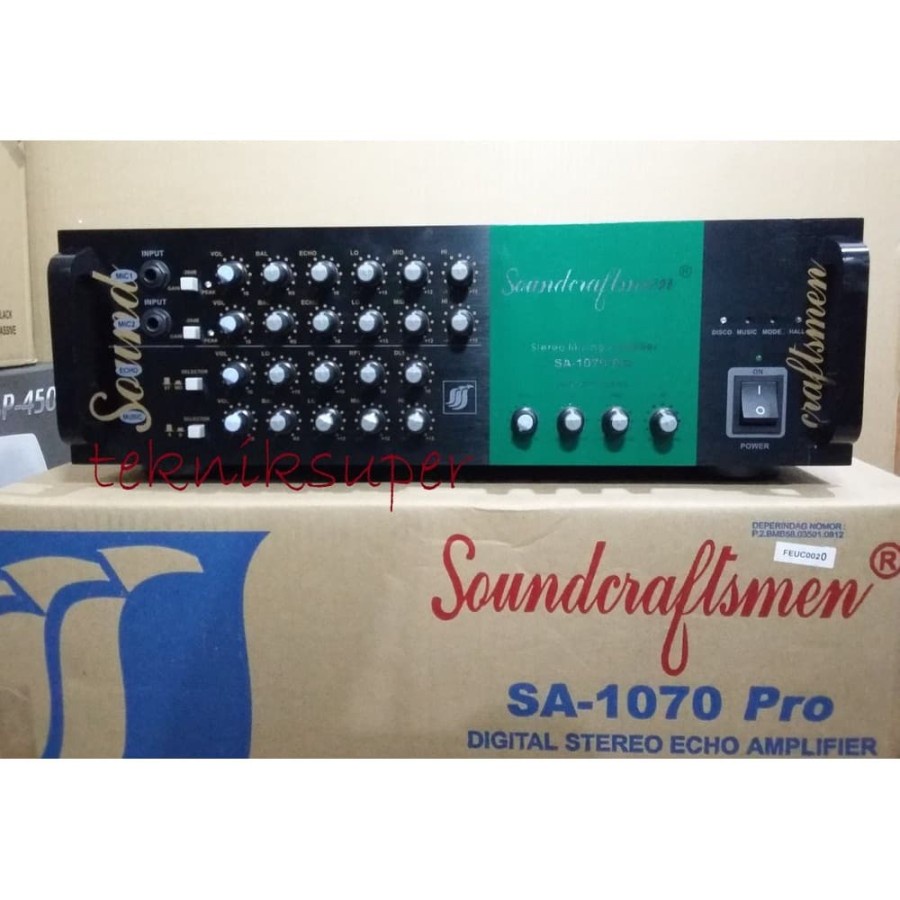 Ampli Mixer Soundcraftsmen SA1070 PRO SA-1070 PRO Original
