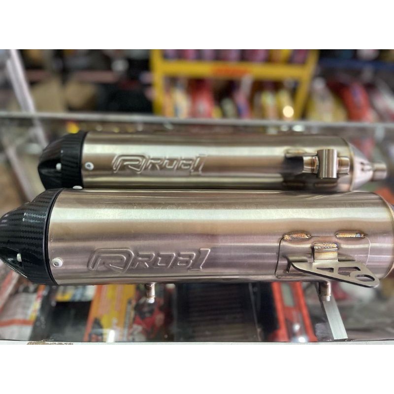 Knalpot ROB1 Nmax Old New Aerox Lexi PCX 150 160 Vario125 150 160 ADV 150 160 Genio Beat