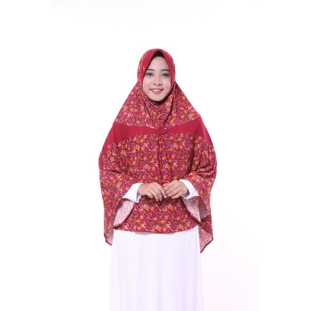 PABRIK HIJAB - KHIMAR/ HIJAB/ JILBAB/ KERUDUNG INSTAN FANCY PRINTED SPANDEX