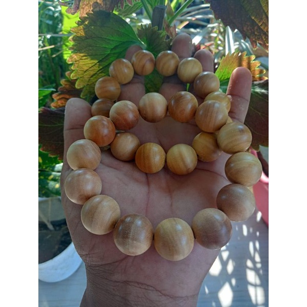 Gelang Kayu Cendana Kupang NTT Asli Super 16 mm
