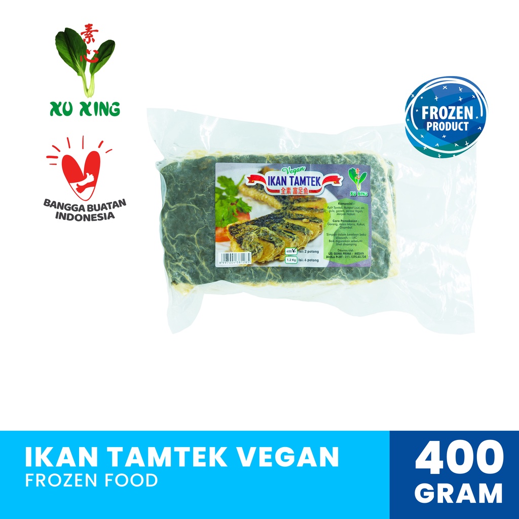 

Ikan Tamtek Vegan [400 Gram]