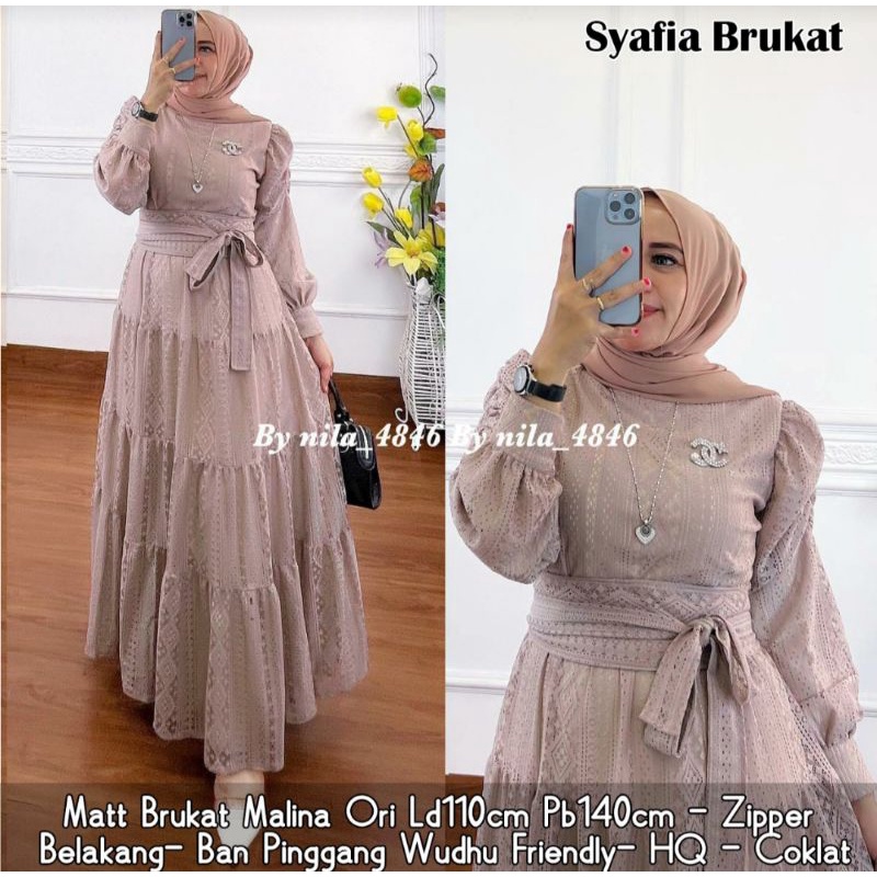 SYAFIA BRUKAT DRESS