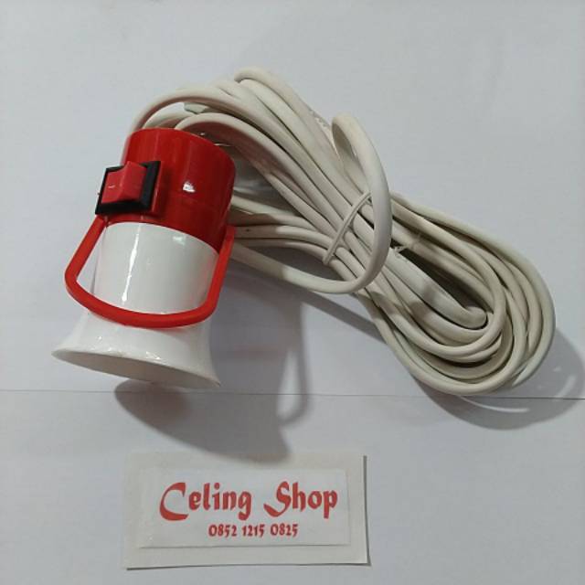 Fitting lampu  gantung  kabel  5m raida Shopee Indonesia