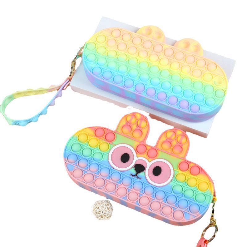 

TEPAK POP IT / TEPAK PENSIL POP IT / TEMPAT PENSIL ANAK / KOTAK PENSIL POP IT ANAK PAUD TK SD / TEMPAT PENCIL