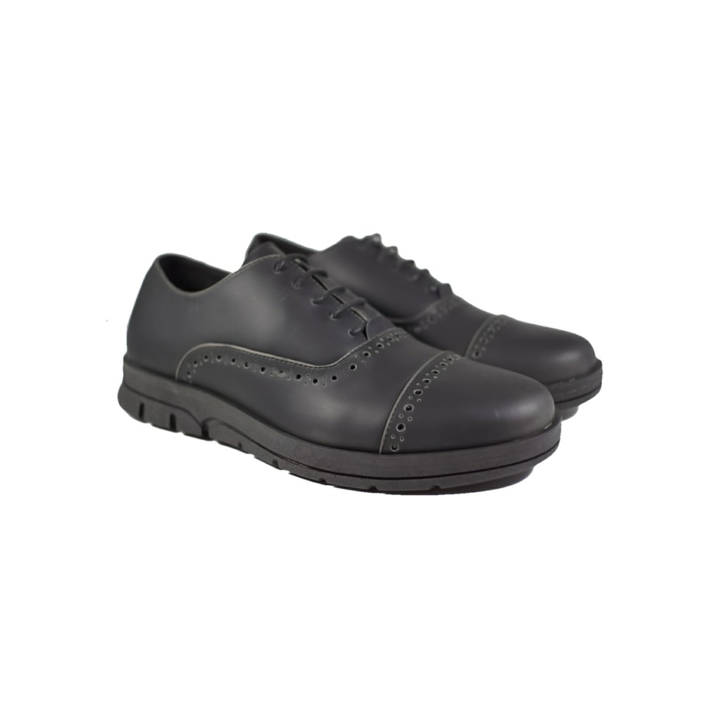 TOMFORD BLACK |FORIND x BARNUM| Sepatu Kulit Formal Klasik Classy Captoe Simple Pria/Cowok - Oxford