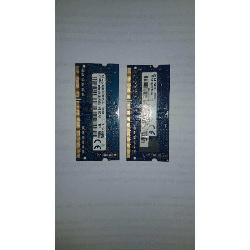 RAM Laptop SK Hynix DDR3 2GB 1Rx16 PC3L - 12800S - 11 - 13 - C3