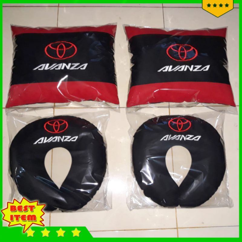 new bantal mobil toyota avanza terlengkap aksesoris interior mobil avanza pillow avanza