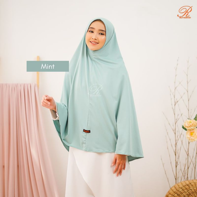 HIJAB INSTAN JUMBO NON PAD &amp; JUMBO PAD  BY RIVANTIE
