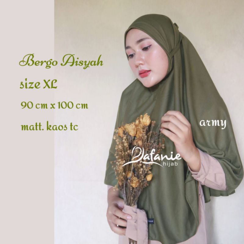 BERGO AISYAH TC SIZE XL BY RAFANIE HIJAB