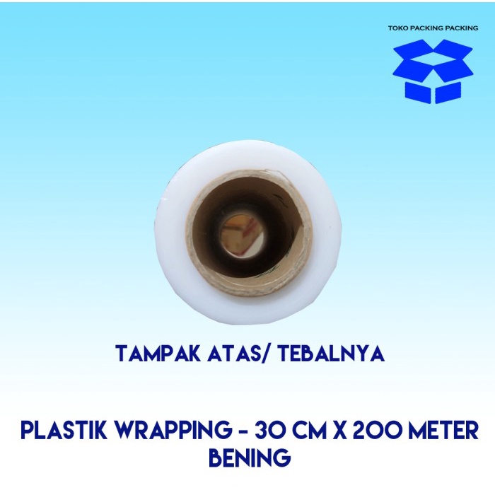 

Cuci Gudang Plastik Wrapping 30 Cm X 200 M - (Stretch Film) Berkualitas