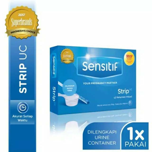 Sensitif Strip UC / Sensitif UC / Tespek / Test Pack