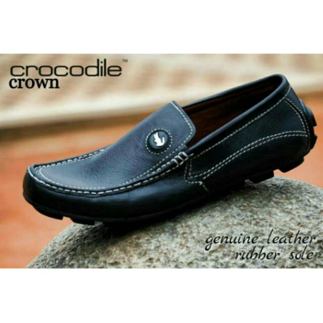 slip on crocodile