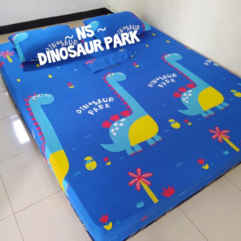 Sprei karakter anak laki laki DINOSAUR PARK