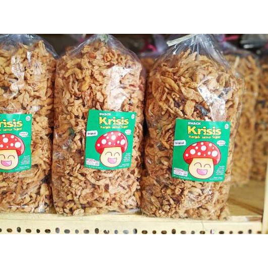 

Star JAMUR TIRAM SUPER CRISPY KRISPI 1 Kg dengan Proses SPINNER COD