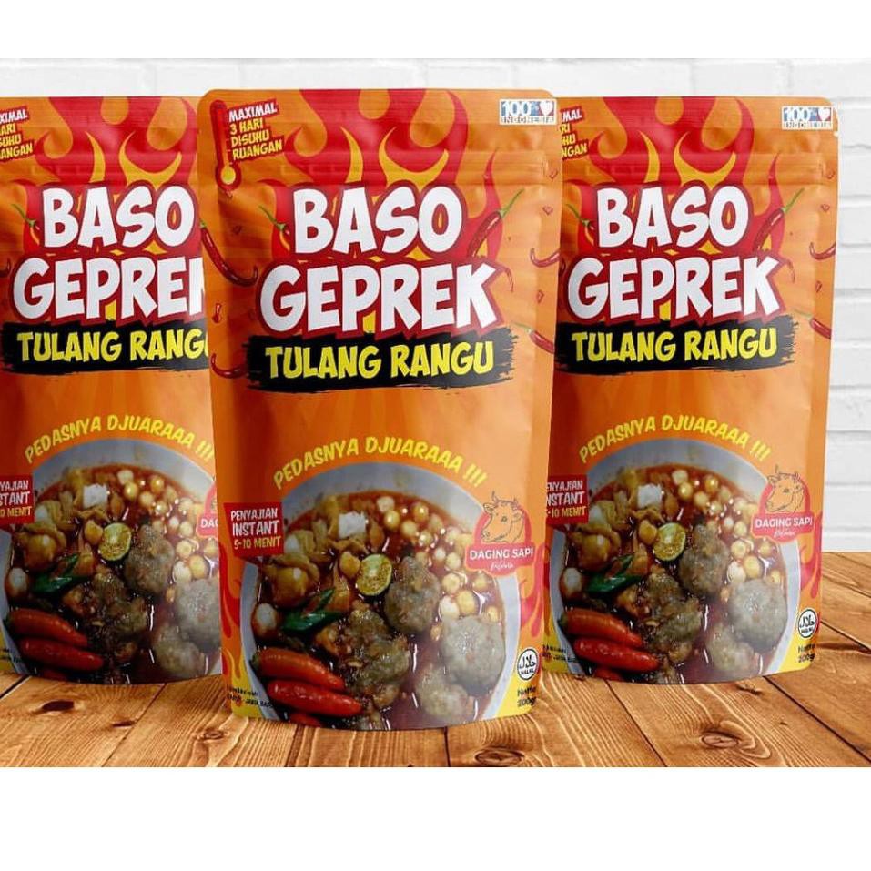 

3.3 Promo Brand baso tulang rangu geprek baso aci