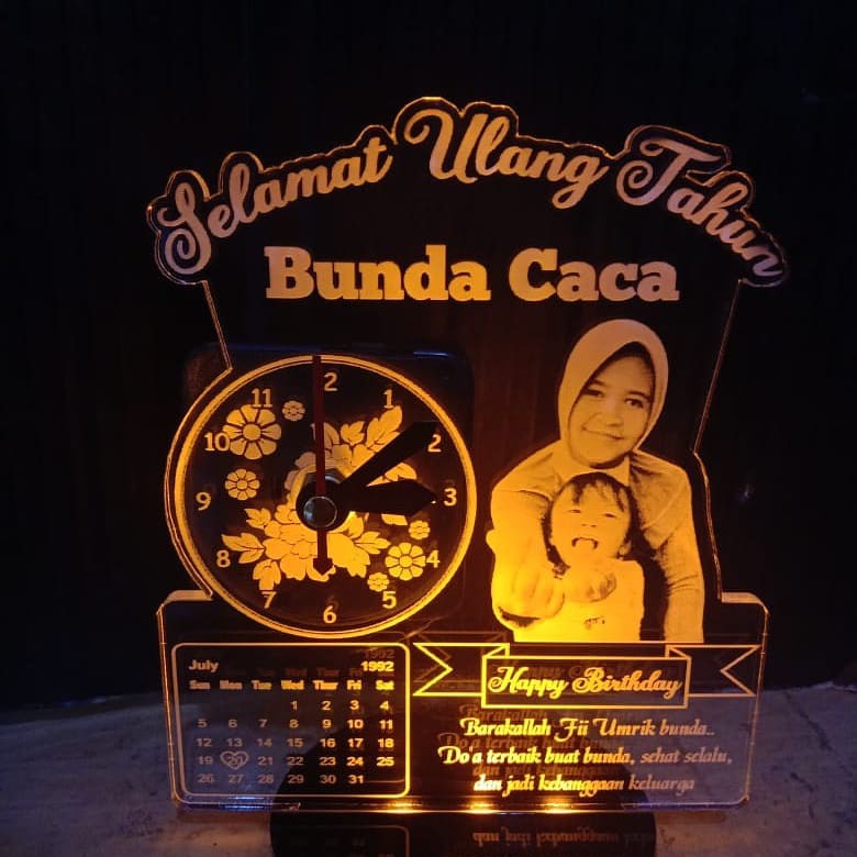 Kado Unik lampu Hias Akrilik #4