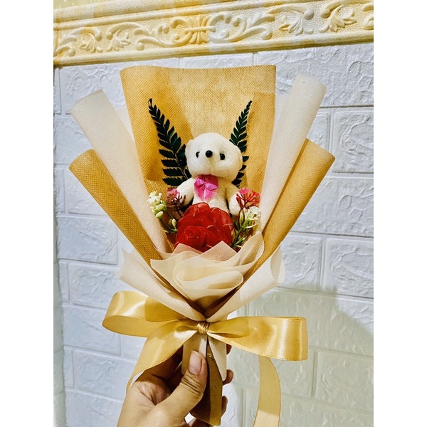 

buket boneka teddy bear bouquet murah hampers hadiah ultah kado wisuda anniversary