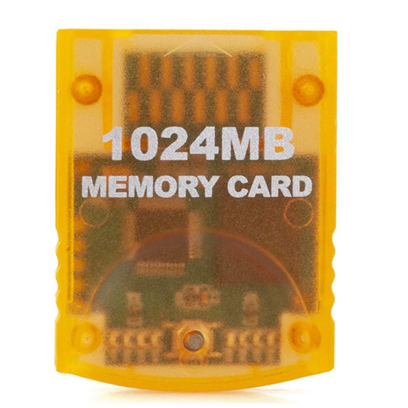 Btsg Storage Card For-GameCube For GC 1024MB Memory Card Saver Untuk Wii Console Memory