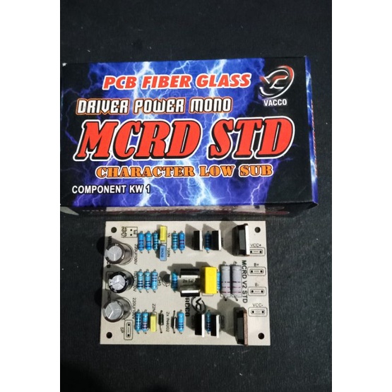 Kit Driver PA Mono MCRD STD MCRD V2 Mini Low Sub Fiber