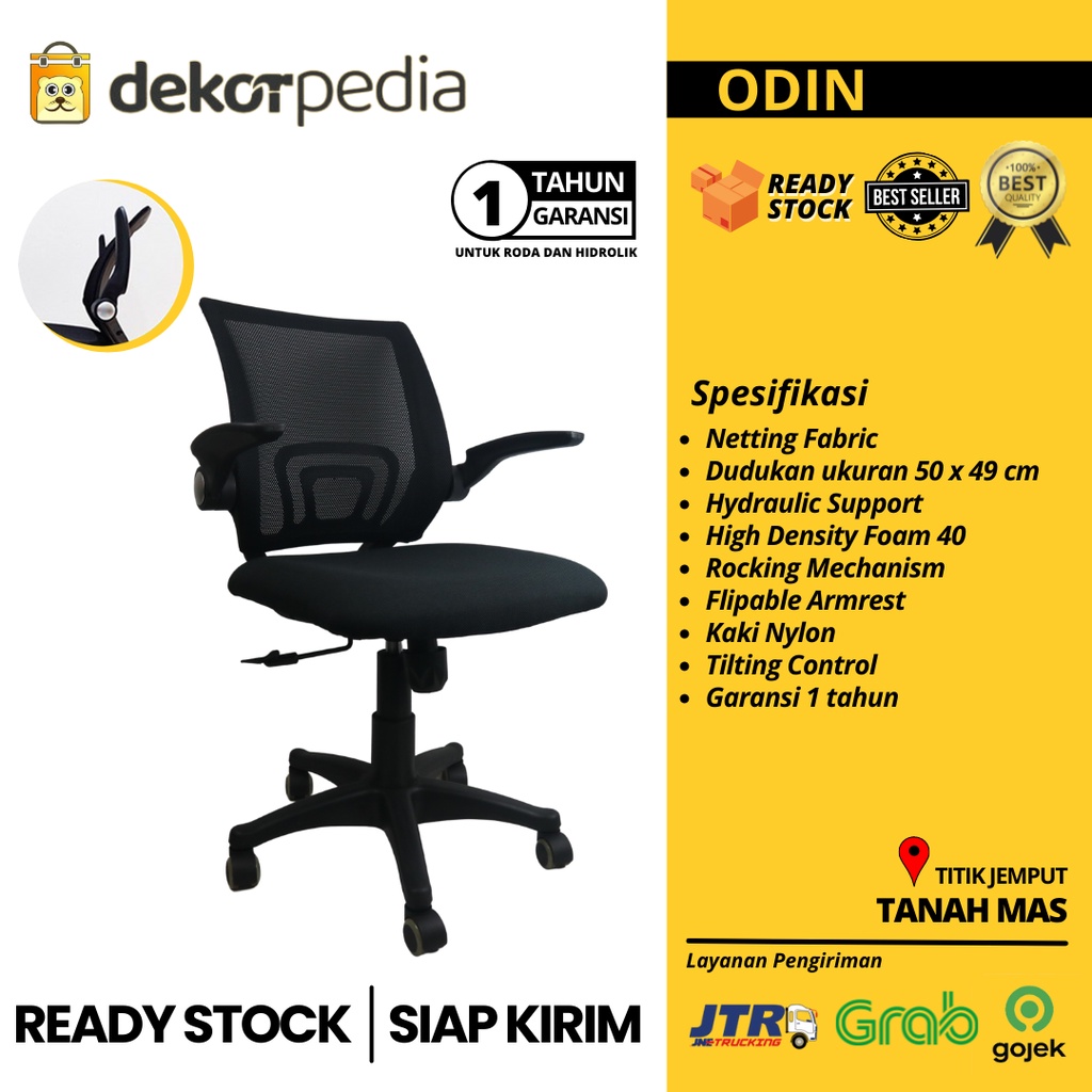 Kursi Gaming Kursi Kantor Kursi Kerja ODIN