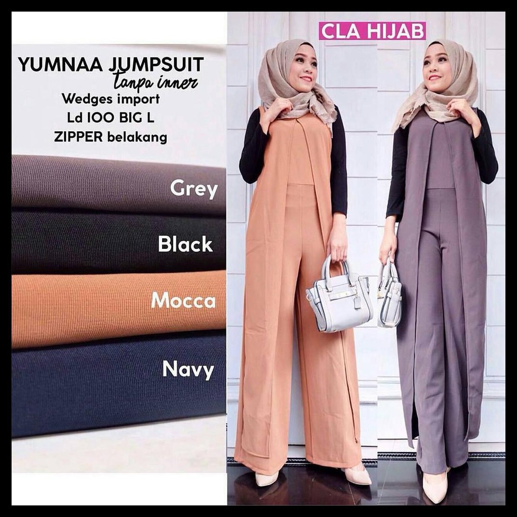 Gamis Pakaian Wanita Playsuit Jumpsuit Temukan Harga Dan