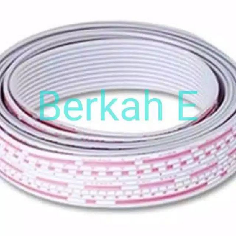 Kabel pita 6 pin 1 roll 80 meter