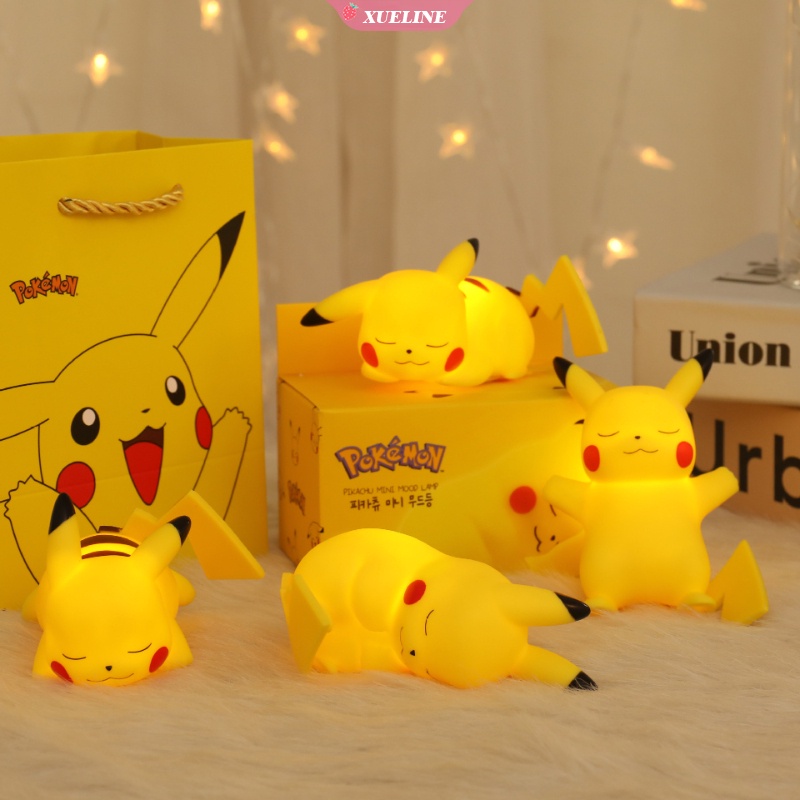 Lampu Malam Model Gantung Desain Pokemon Pikachu Untuk Kamar Tidur Anak