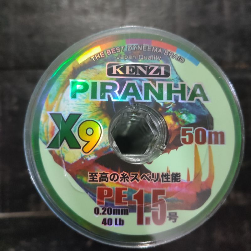 pe piranha x9 50meter multi calor