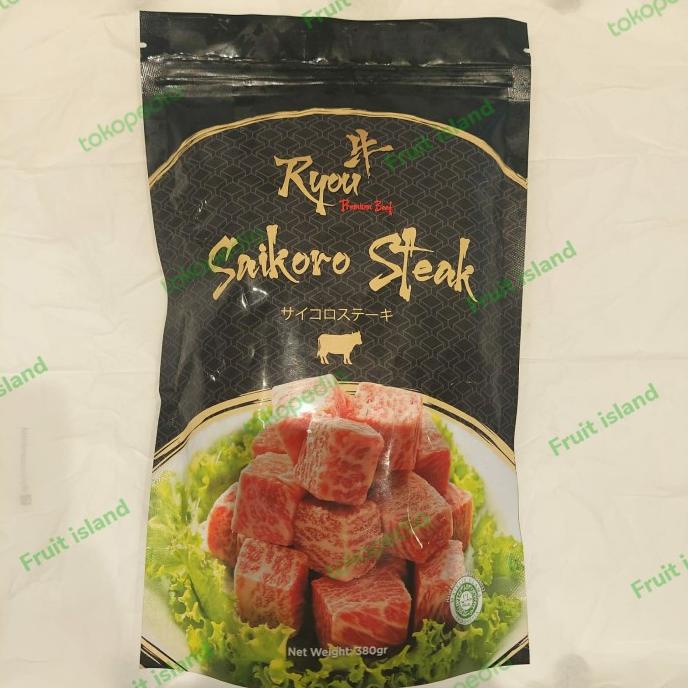 

BEEF SAIKORO MARBLE STEAK 380 GRAM FSDGDF252