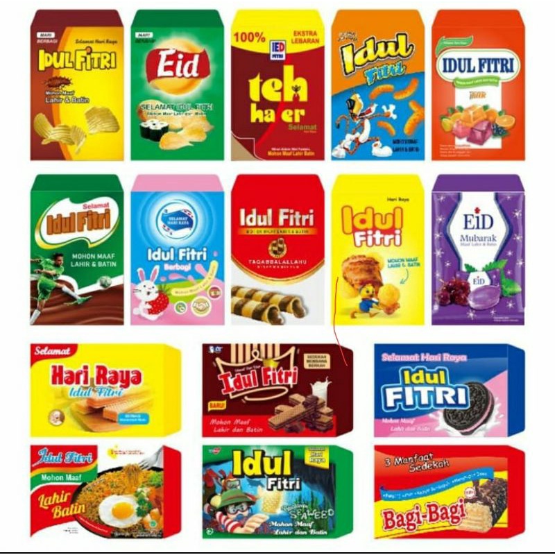 

Amplop THR Lebaran Snack Unik