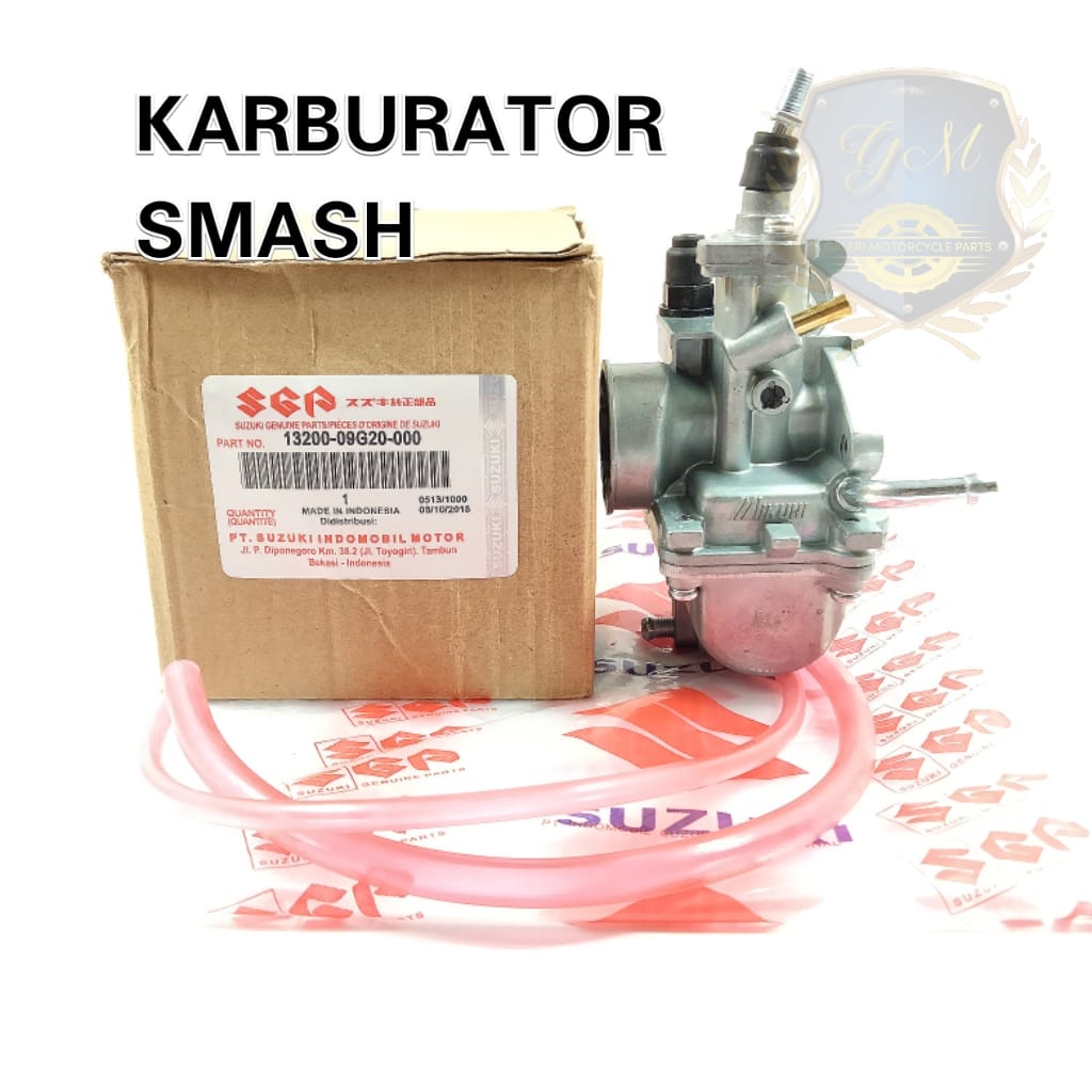 Jual KARBURATOR ASSY MIKUNI SUZUKI SMASH LAMA KARBU CARBU CARBURATOR