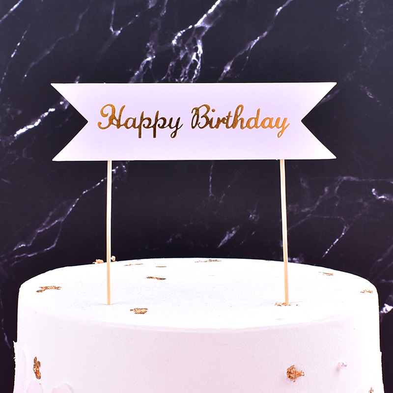 PartyHouse.Medan Topper Tulisan Happy Birthday