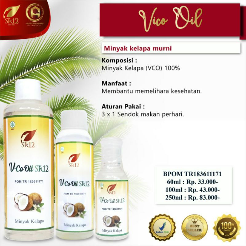 VCO sr12 /Merawat Kesehatan