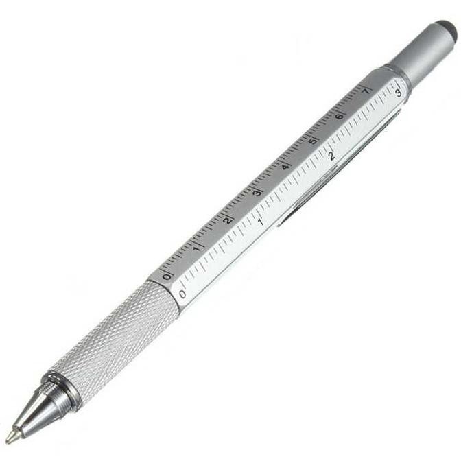 

PulPen Pen Ultimate 7 in 1 EDC Penggaris Stylus Obeng Mekanik Teknik - Abu-abu PROMO