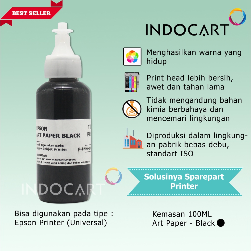 IndoCart Tinta Premium Printer Epson-Sublim Sublimation Ink-100ml