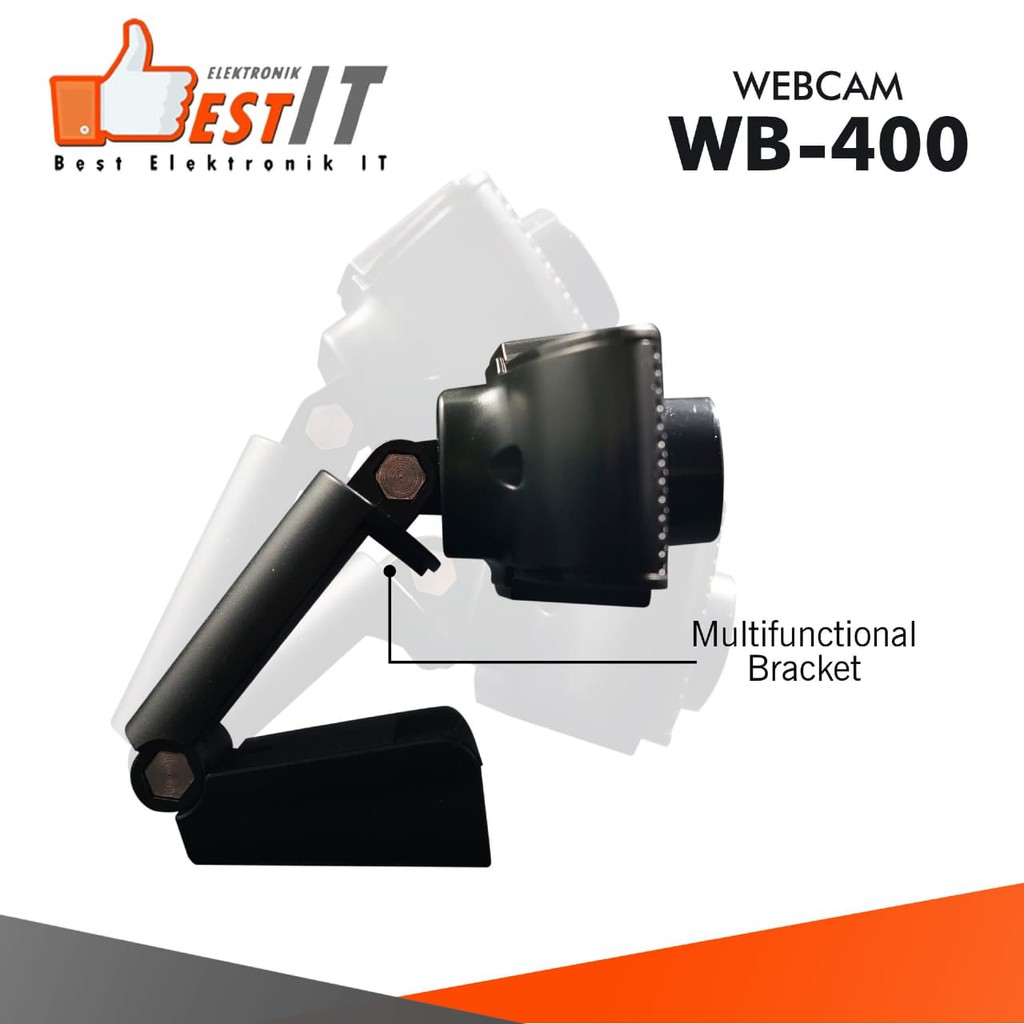 Webcam 720P M-TECH WB400 With Microphone