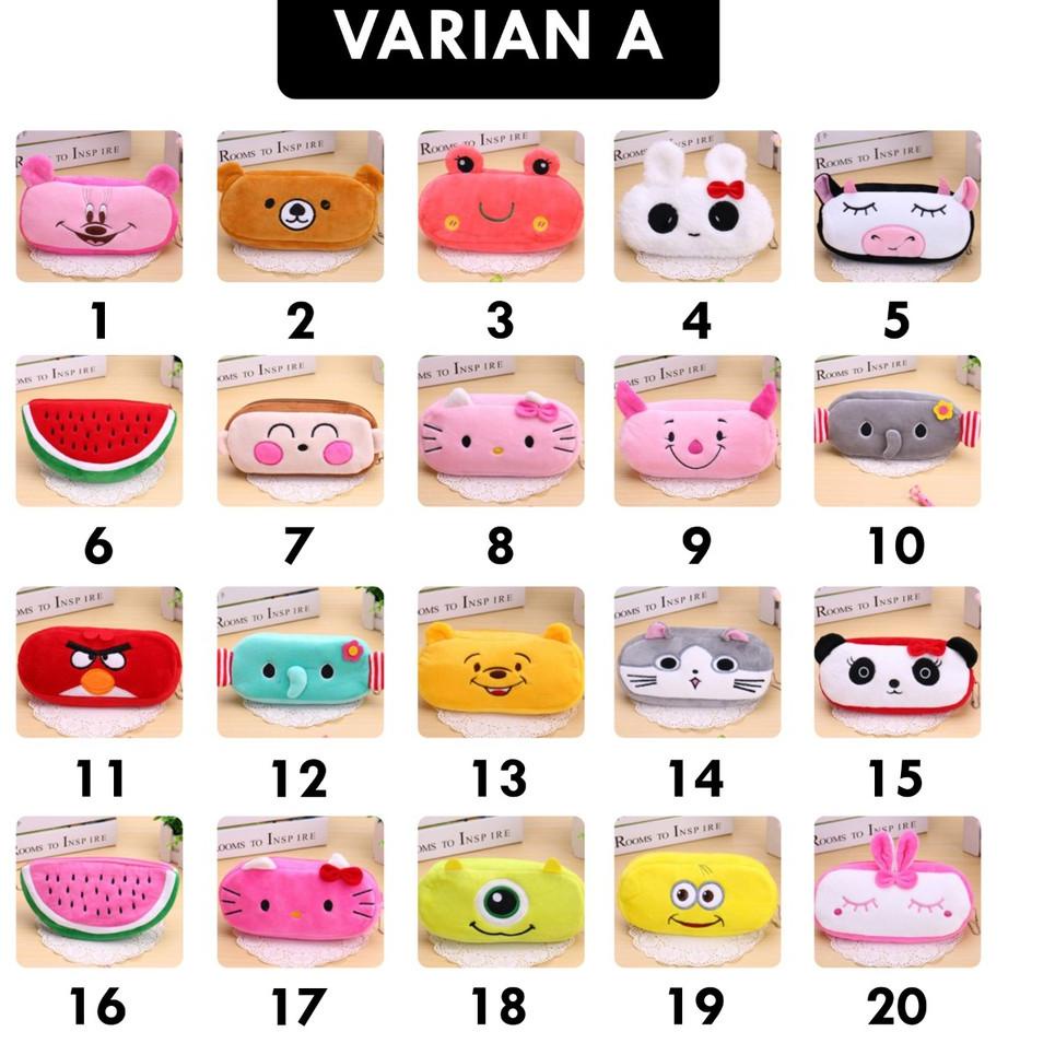 

6LV MOGYMOGY HL0119 Tempat Penyimpanan Pensil Dan Make Up Pouch Kosmetik Karakter Lucu Bahan Kain Murah ↓➱ ➔ Harga Oo