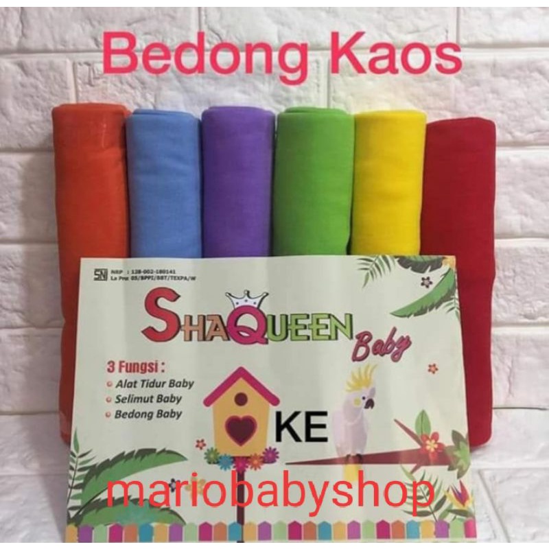6 PC bedong baby shaqueen polos SNI