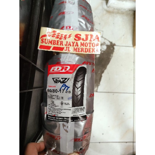 Ban FDR Genzi 80/80-17 tubles Ban luar FDR 80 80 ring 17 tubles