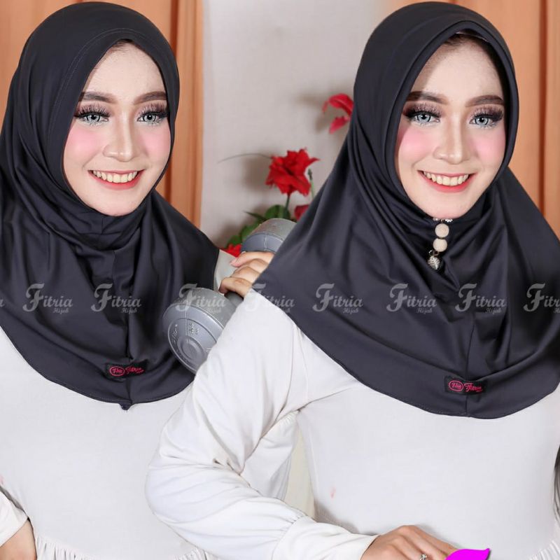 Kerudung Instan Hijab Olahraga Sporty Bahan Jersey Premium